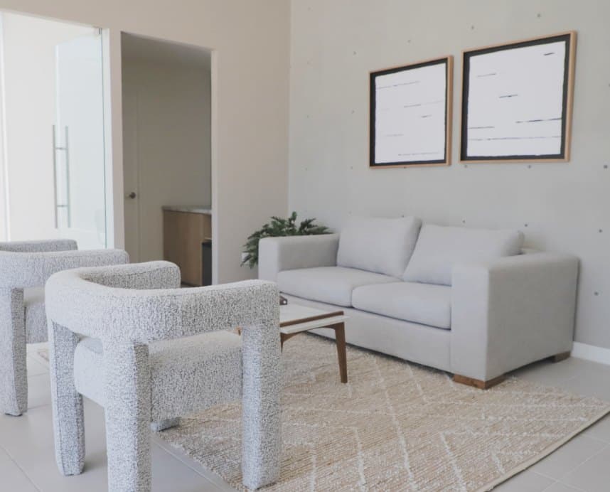 Departamento muestra: sala