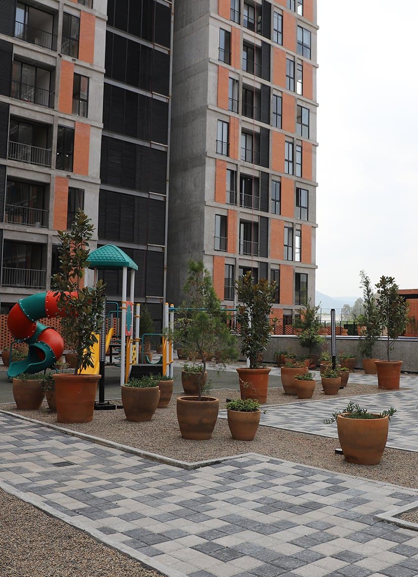 Patio central