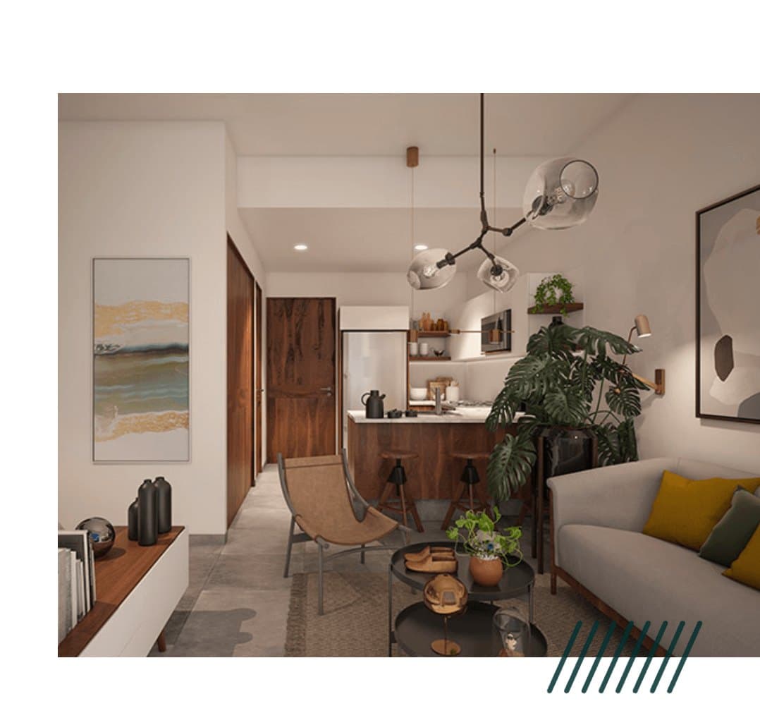 Interior del loft