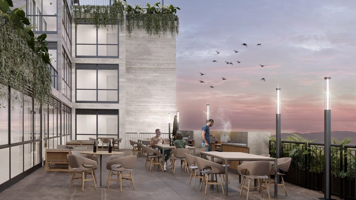Terraza de asadores